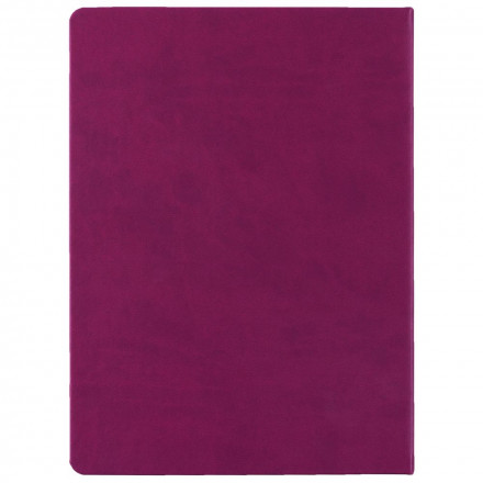 Блокнот Butterfly, в линейку, белый с бордовым