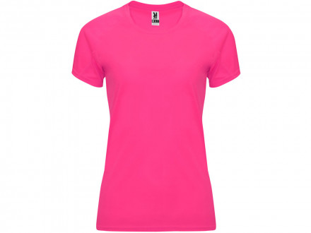 Футболка Bahrain женская, неоновый розовый
