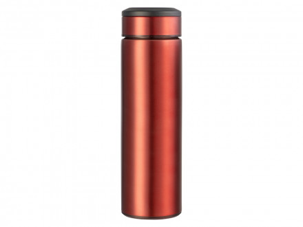 Термос Confident Metallic 420мл, красный