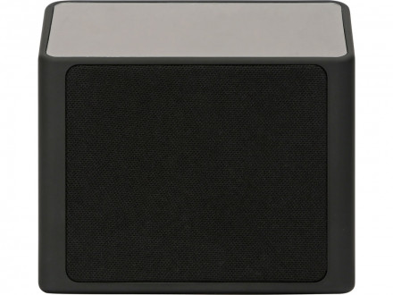 Беспроводная колонка с часами и функцией беспроводной зарядки Sentry, черный