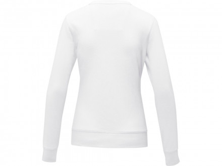 Женский свитер Zenon с круглым вырезом, белый