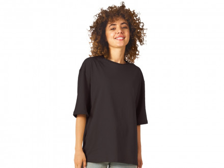 Футболка оверсайз Liyon унисекс, темно-серый