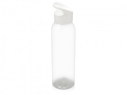 Бутылка для воды Plain 630 мл, прозрачный/белый