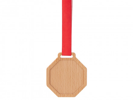 Медаль из бука Octagon, ромб