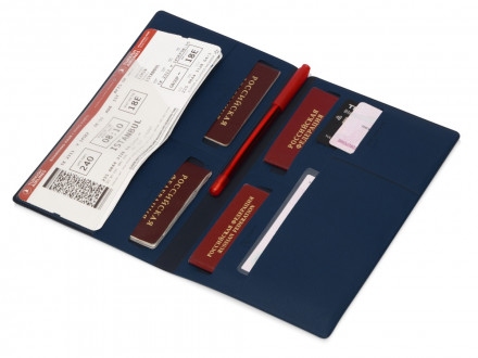 Семейный органайзер для путешествия Favor, темно-синий/темно-серый