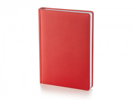 Ежедневник А5 датированный Leader 2025, красный