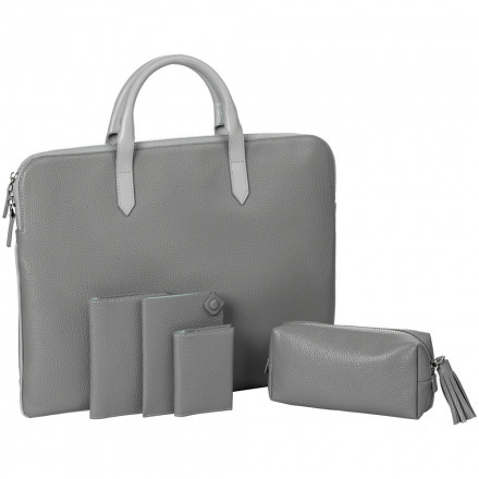 Портмоне Kelly с отделением для паспорта, серое