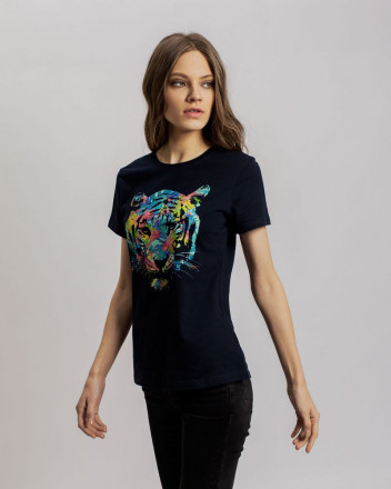 Футболка Jungle Look, темно-синяя