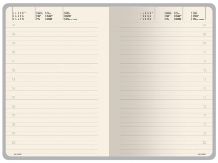 Ежедневник А5 Megapolis Color New soft-touch, зеленый