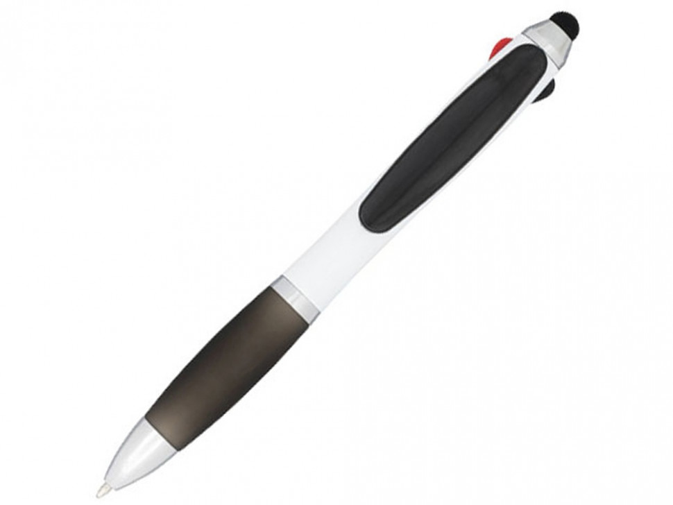 Шариковая ручка Nash 4 в 1, белый/черный