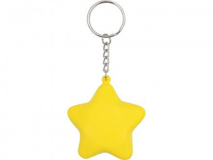 Брелок-антистресс Звезда, желтый