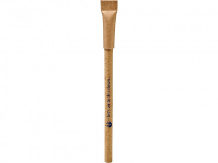 Шариковая ручка Asilah из бумаги вторичной переработки, натуральный