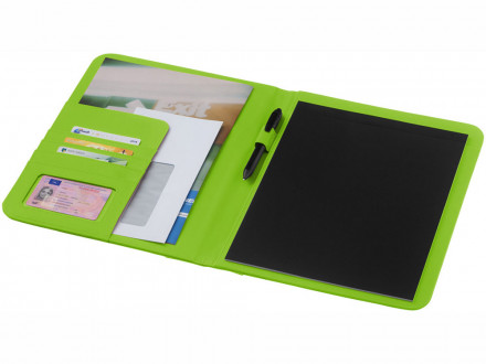 Папка А4 ''Ebony'', зеленое яблоко