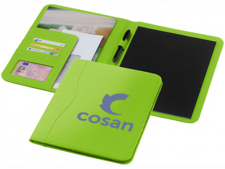 Папка А4 ''Ebony'', зеленое яблоко