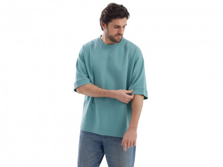 Футболка Gamma.01 мужская, припыленно-бирюзовый