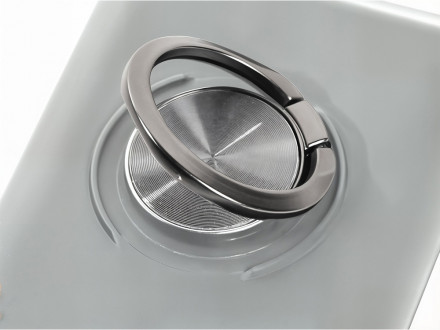 Магнитный беспроводной внешний аккумулятор MagnetIQ, 5000 mah, 10 W, серый Cool gray 7C