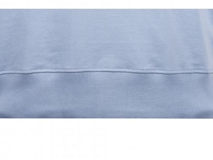 Худи оверсайз с коротким рукавом Warsaw унисекс, небесно-голубой