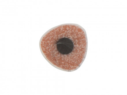 Трехгранный карандаш Conti из переработанных контейнеров, белый