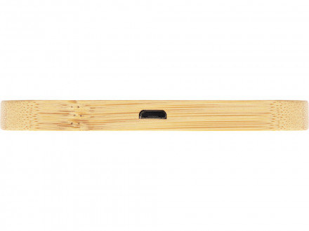 USB-хаб с беспроводной зарядкой из бамбука Plato