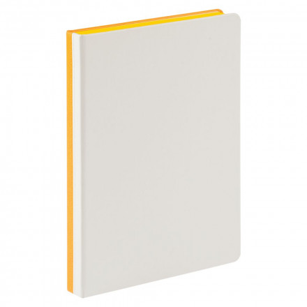 Ежедневник Butterfly, недатированный, белый с желтым