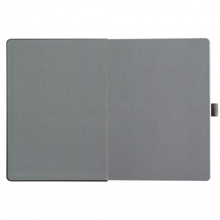 Ежедневник Tone, недатированный, черный с серым