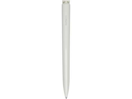 Lucia шариковая ручка из переработанной пластмассы - Белый, синие чернила