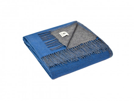 Плед Marzotto x Valerie Concept AREQUIPA NEW 7016, синий