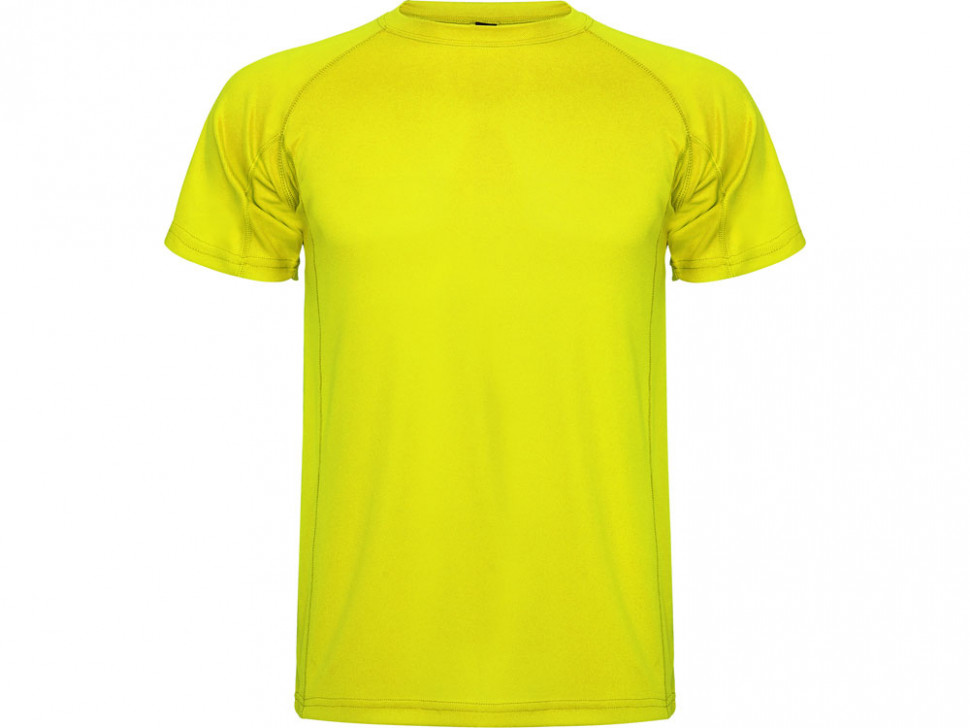 Спортивная футболка Montecarlo мужская, неоновый желтый