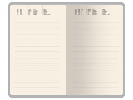 Ежедневник недатированный А5 Valencia, синий