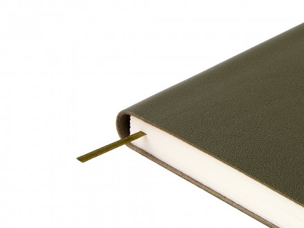 Ежедневник недатированный А5 Grand, темно-зеленый