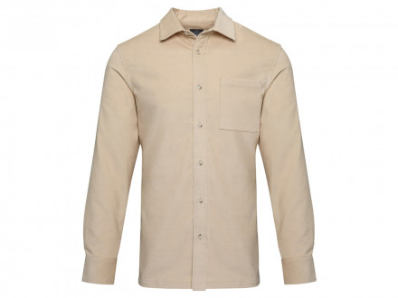 Alum вельветовая рубашка унисекс - Oatmeal