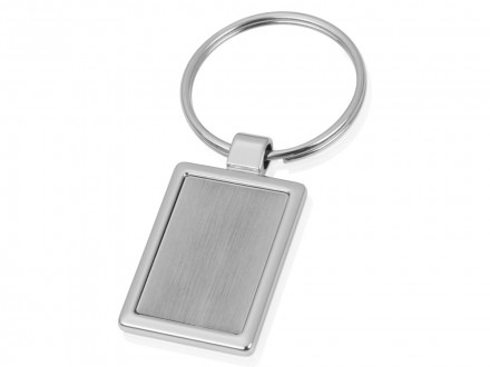 Брелок Квадро, серебристый
