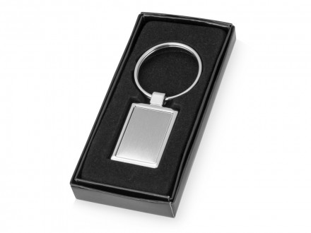 Брелок Квадро, серебристый