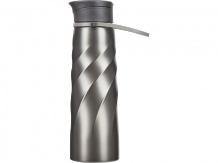 Бутылка для воды Athletica, 1000 мл, нержавеющая сталь, серый (Р)