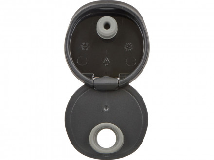 Бутылка для воды Athletica, 1000 мл, нержавеющая сталь, серый (Р)