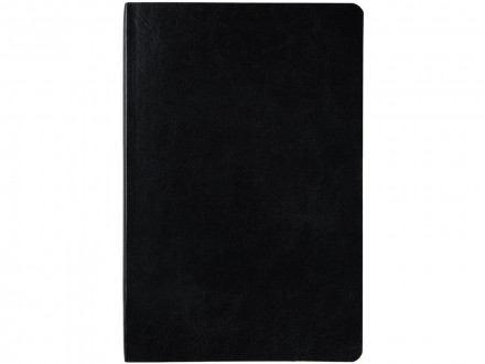Ежедневник недатированный А5 Megapolis Nebraska Flex, черный с золотым обрезом