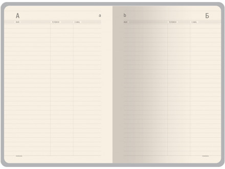 Ежедневник недатированный А5 Megapolis Nebraska Flex, черный с золотым обрезом