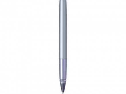 Ручка-роллер Parker Vector XL Silver Blue CT, цвет чернил black, стержень: F, в подарочной упаковке.