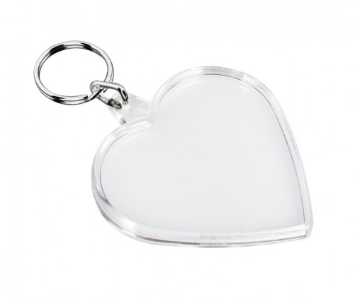Брелок «Сердце», прозрачный