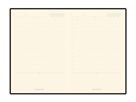 Ежедневник А5 недатированный Bridge, бордовый/серебристый