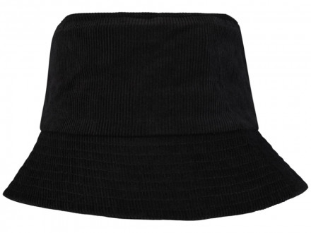 Панама Howson из переработанного вельвета - Сплошной черный