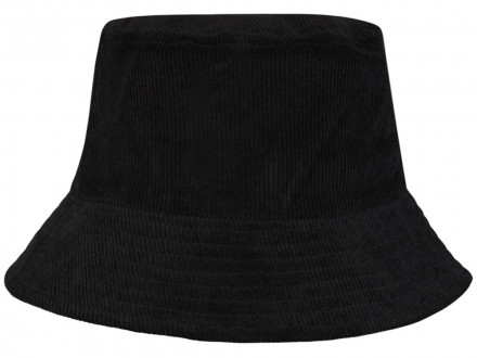 Панама Howson из переработанного вельвета - Сплошной черный