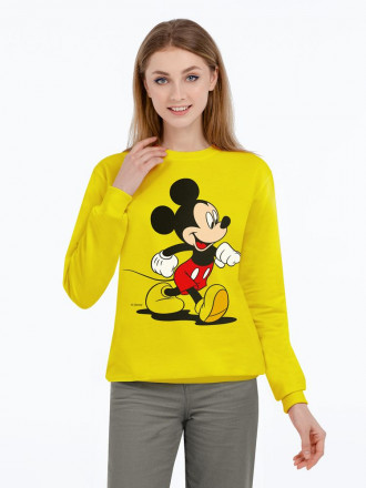 Толстовка «Микки Маус. Easygoing», желтая