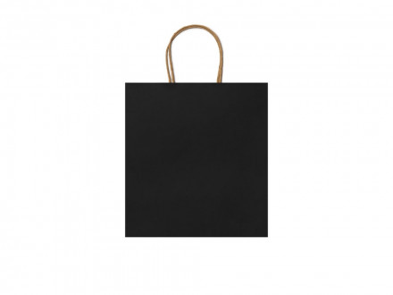 Пакет бумажный HAYA, черный
