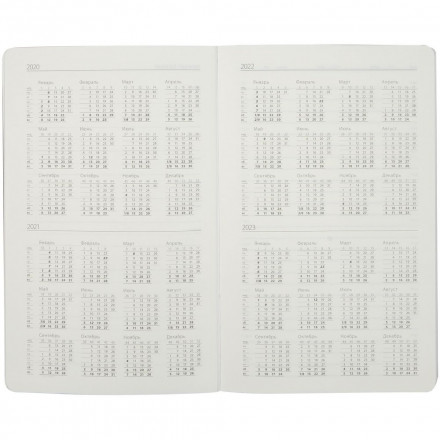 Ежедневник Shine, недатированный, зеленый