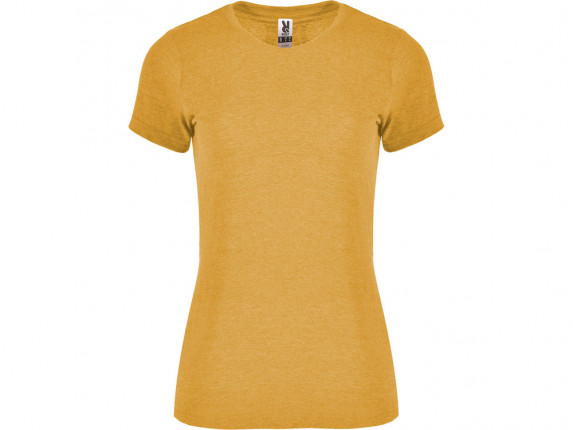 Футболка Fox женская, горчичный меланж