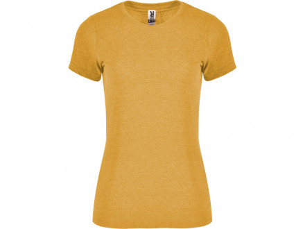 Футболка Fox женская, горчичный меланж