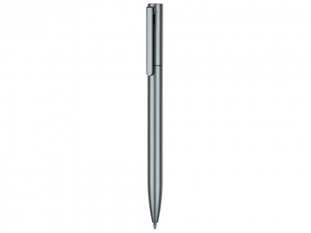 Пластиковая шариковая ручка Leon, темно-серый металлик