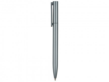 Пластиковая шариковая ручка Leon, темно-серый металлик
