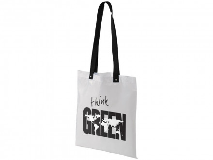 Сумка из полиэстера Uto, белый/черный